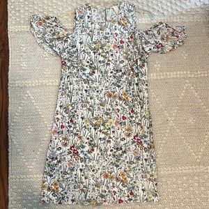 H&M cold shoulder dress